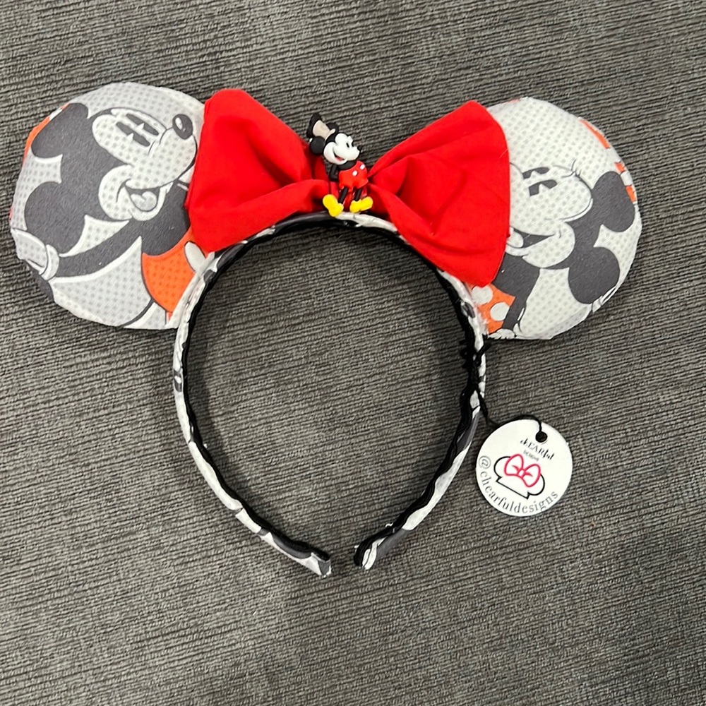 Mickey Disney Inspired Ears by chEARful designs